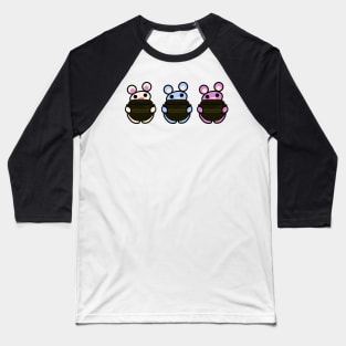 Three Chibis (Hang Ari Kimchi) Baseball T-Shirt